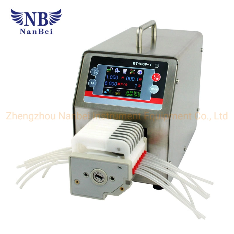 Intelligent Small Dispensing Multi Channel 12V Peristaltic Pump