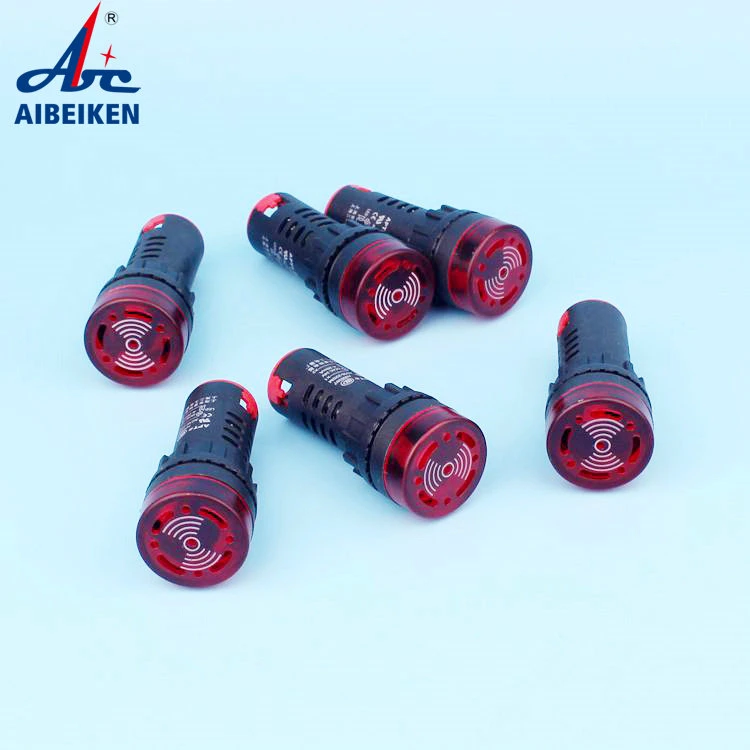 Wholesale/Supplier Price Cheap Ad16-22sm LED Indicator Light High quality/High cost performance Buzzer Bike Signal Light with Red Light