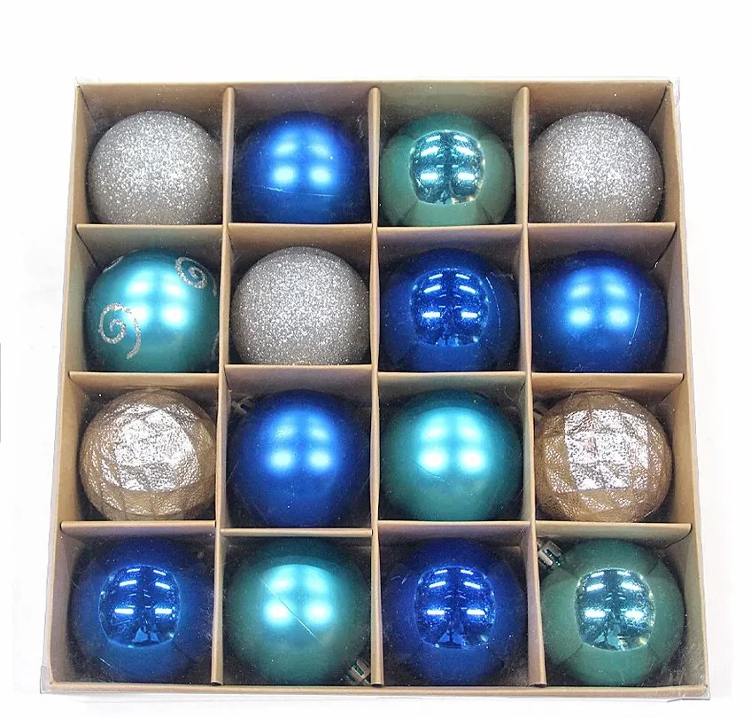 Voir plus grand Imageadd à Comparesharechtmas ball sets de luxe haute qualité Boule de Noël en plastique