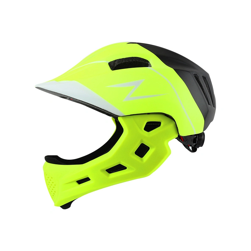 Open Full Face Sport Safety Kids Bicycle Helmet