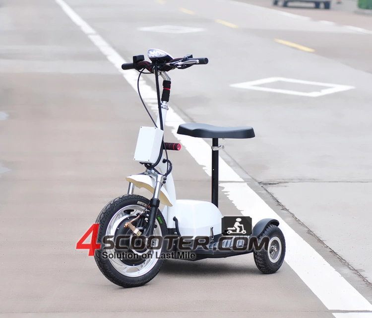 Взрослые 500 Вт трехколесный электрический скутер Zappy Trike с. Сиденье