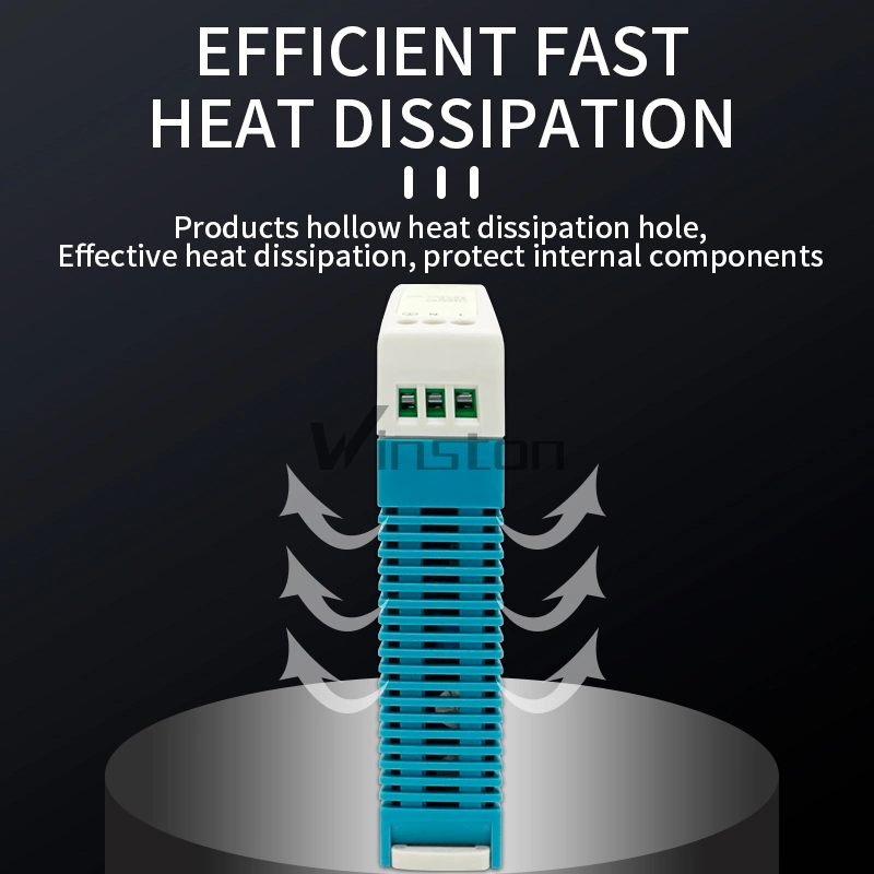 AC/DC 20W 40W 60W 100W 5V 12V 24V DIN-SCHIENE Schaltnetzteil mit Einfachausgang SMPS