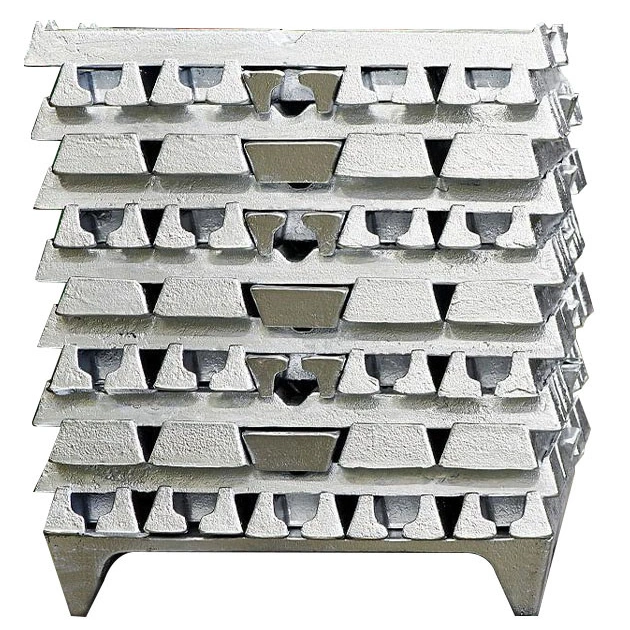 Manufacturer 6063 99.7% 99.8% 99.9% 99.98% Pure Aluminum Ingot Stock Industrial A7 A8 A9 ABC12 Aluminum Material Zinc Ingots Price for Building/Decorative Parts
