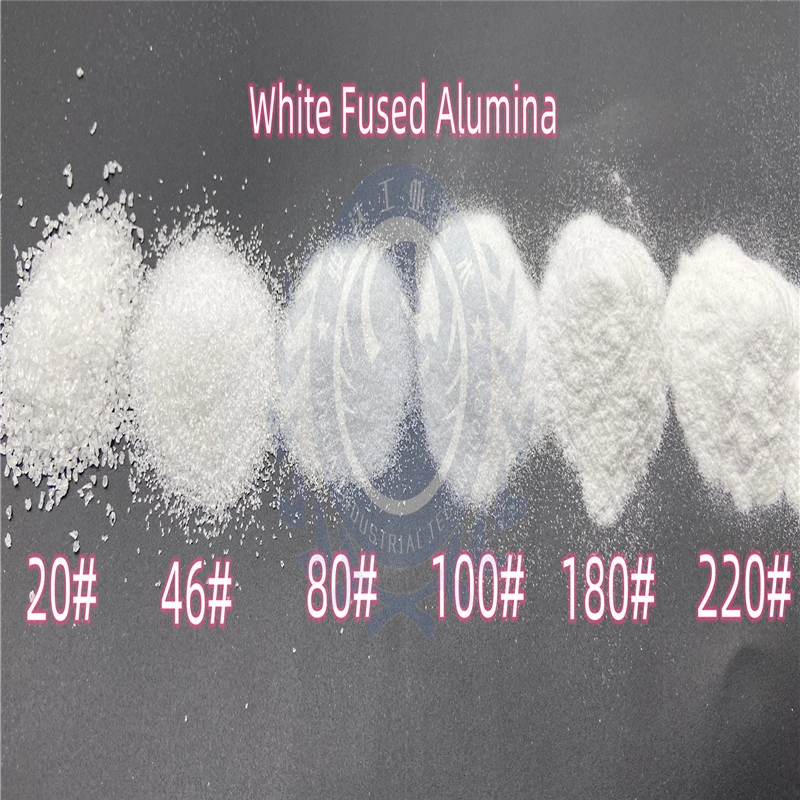 Original Factory Brown Sand Blasting Material White Fused Alumina/ Corundum/Aluminum Oxide