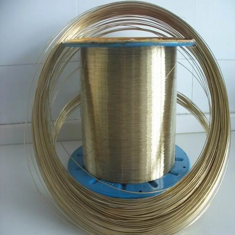 0.30mm 0.28mm 0.25mm Brass Coated Copper Plated Steel Wire