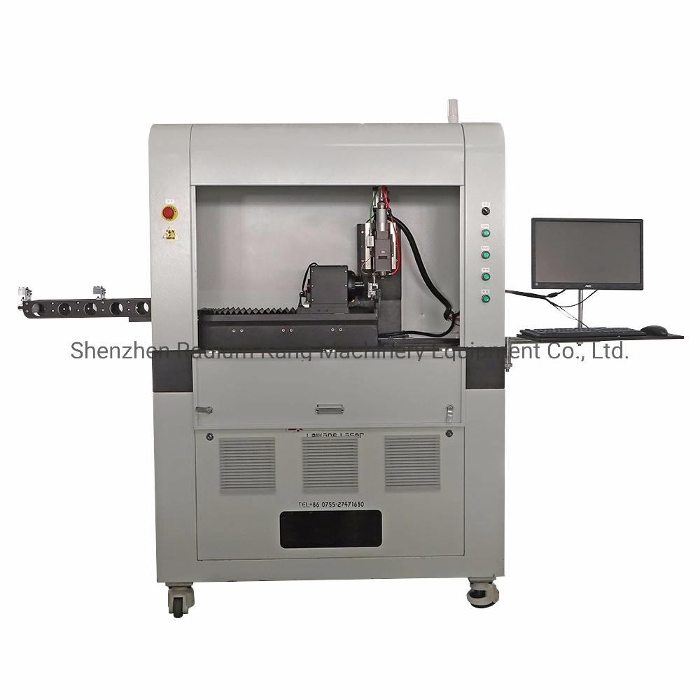 Platinum Medical Tube Precision Optical Fiber Laser Cutting Machine