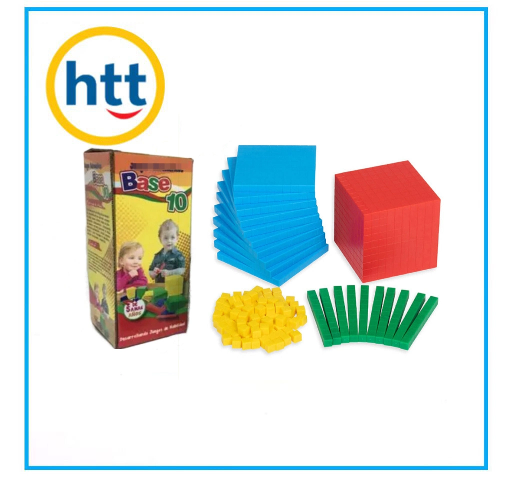 Les jouets éducatifs personnalisés Htttoys Base dix petits jouets des enfants Les enfants Jouets Jouets en plastique usine