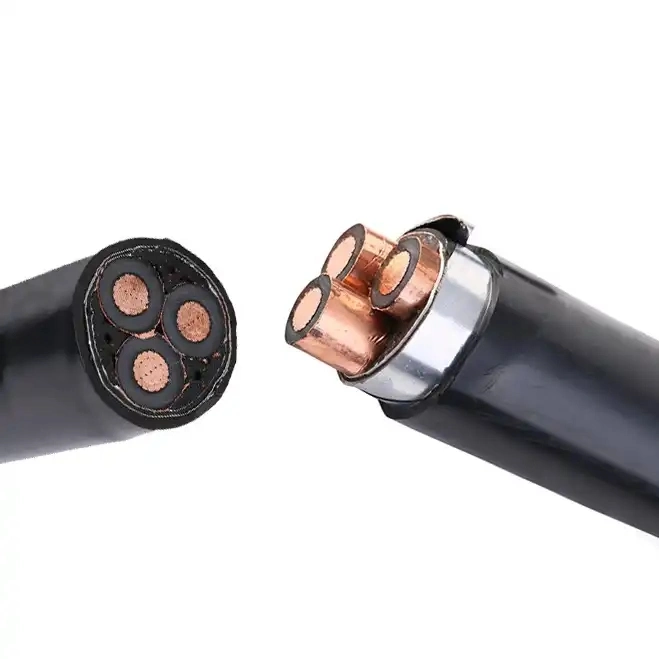 Cu Core Power Cable XLPE Insulation Non Armoured Electric Cables