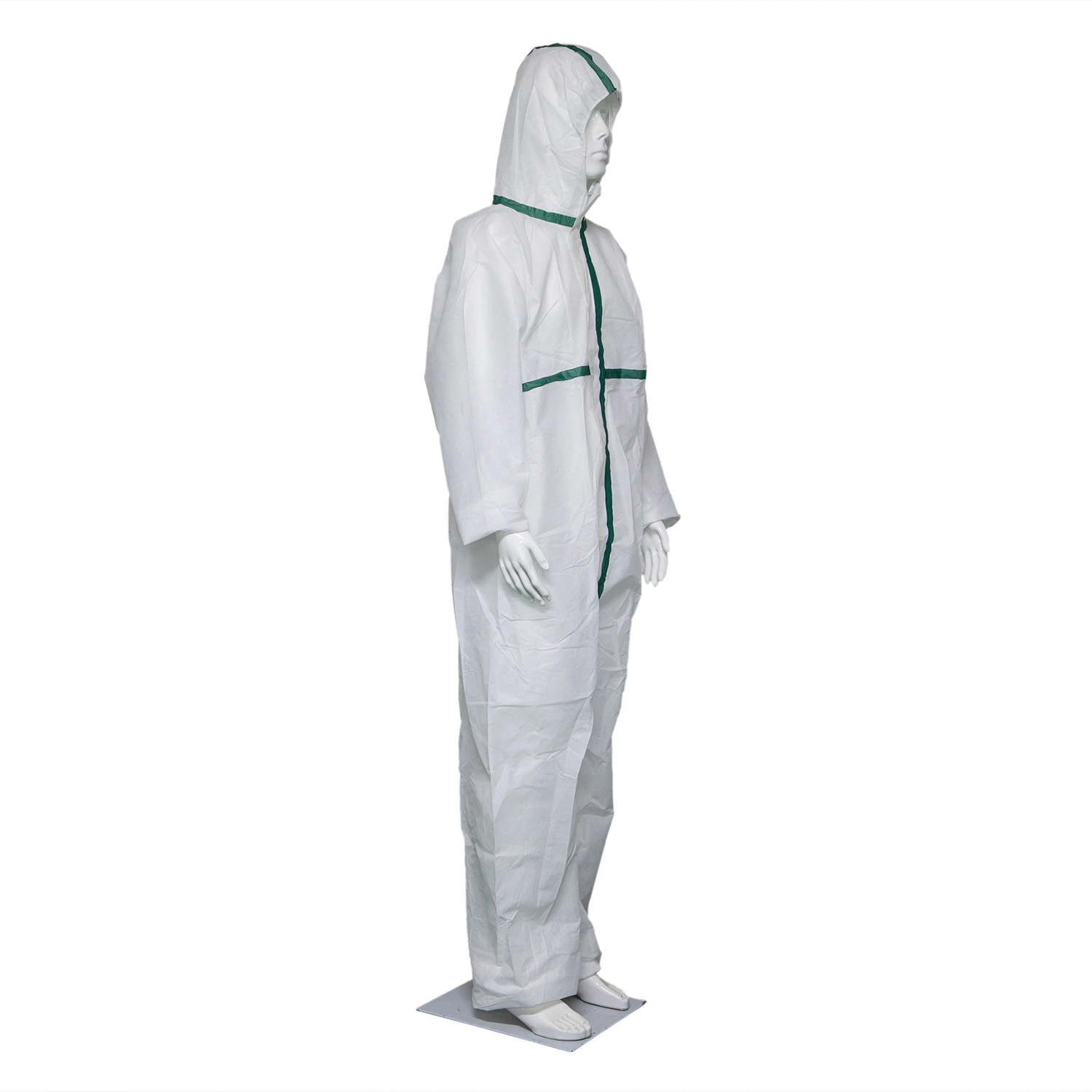 Prix de gros Type 4/5/6 combinaison jetable Sterile combinaison de protection Vêtements de protection