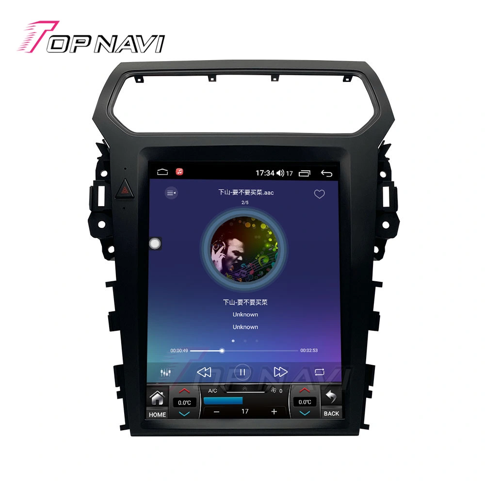 12.3 Inch Car Player Double DIN Car Radio Stereo for Ford Explorer 2016 2017 2018 2019 Android Stereo with GPS Navigation