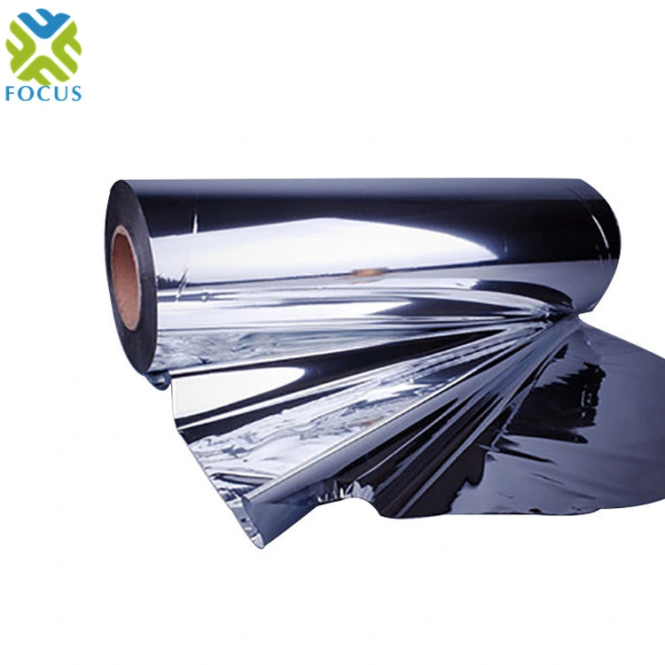 Low Heat-Seal Temperature Metallized Aluminum Cast Polypropylene Film with Metallic Appearance for Food Packaging