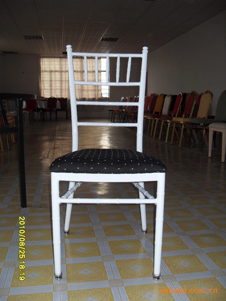 Hotel Restaurant Furniture Cheap Metal Iron Chiavari Chair for Wedding and Event