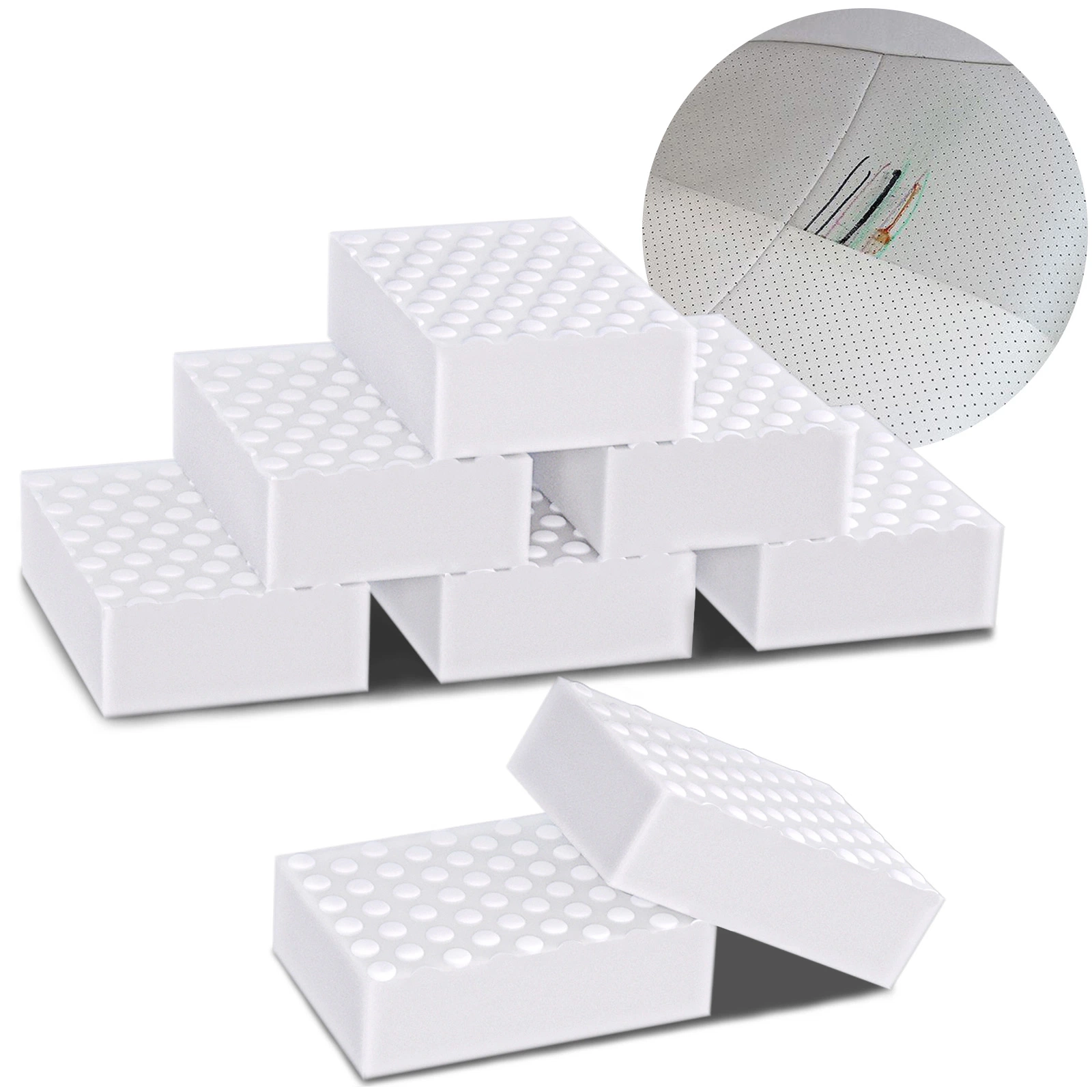 Cocina Baño de larga densidad duradera 10 Pack en Bulk Magic Esponjas