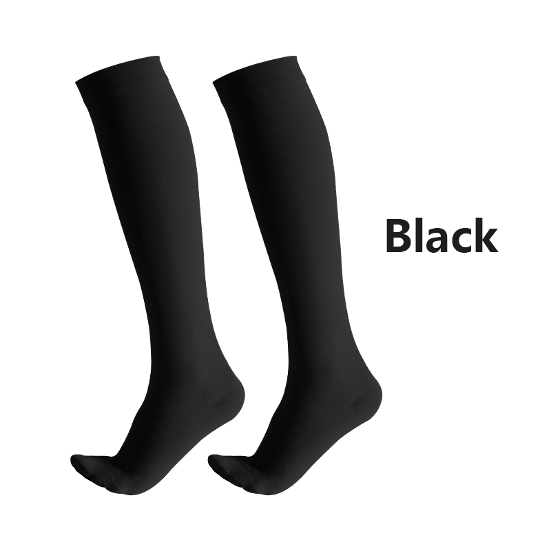 Sinocare Compression Socks 20-30 Mmhg Varicose Veins Miracle Socks Knee High Flight Travel Compression Socks for Women Men