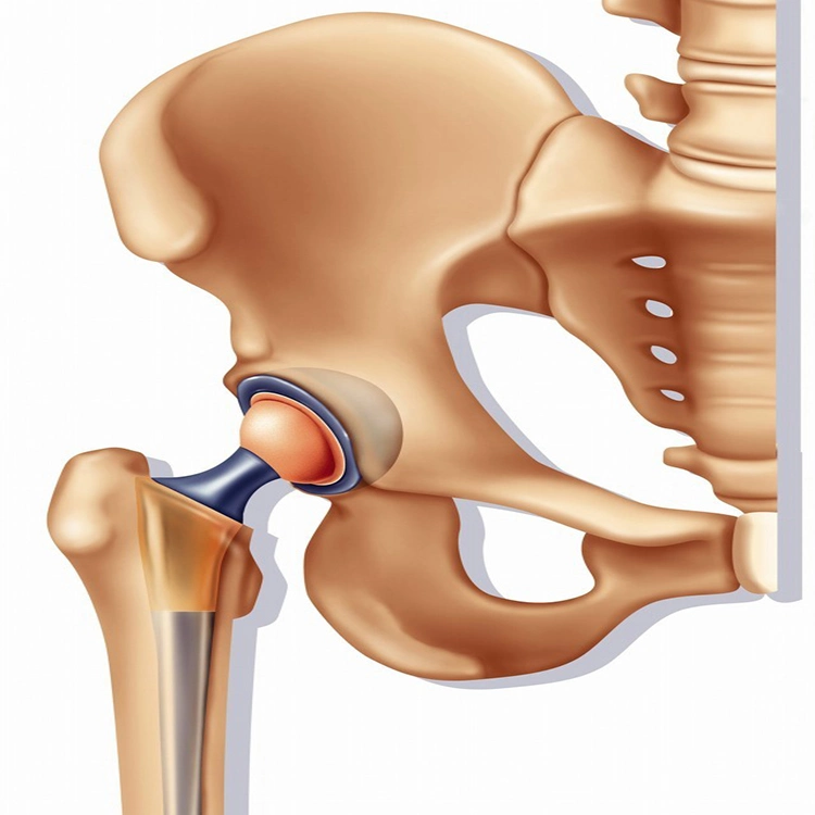 Définir les articulations artificielles de la hanche orthopédique pour l'articulation de la hanche artificielle Implant System