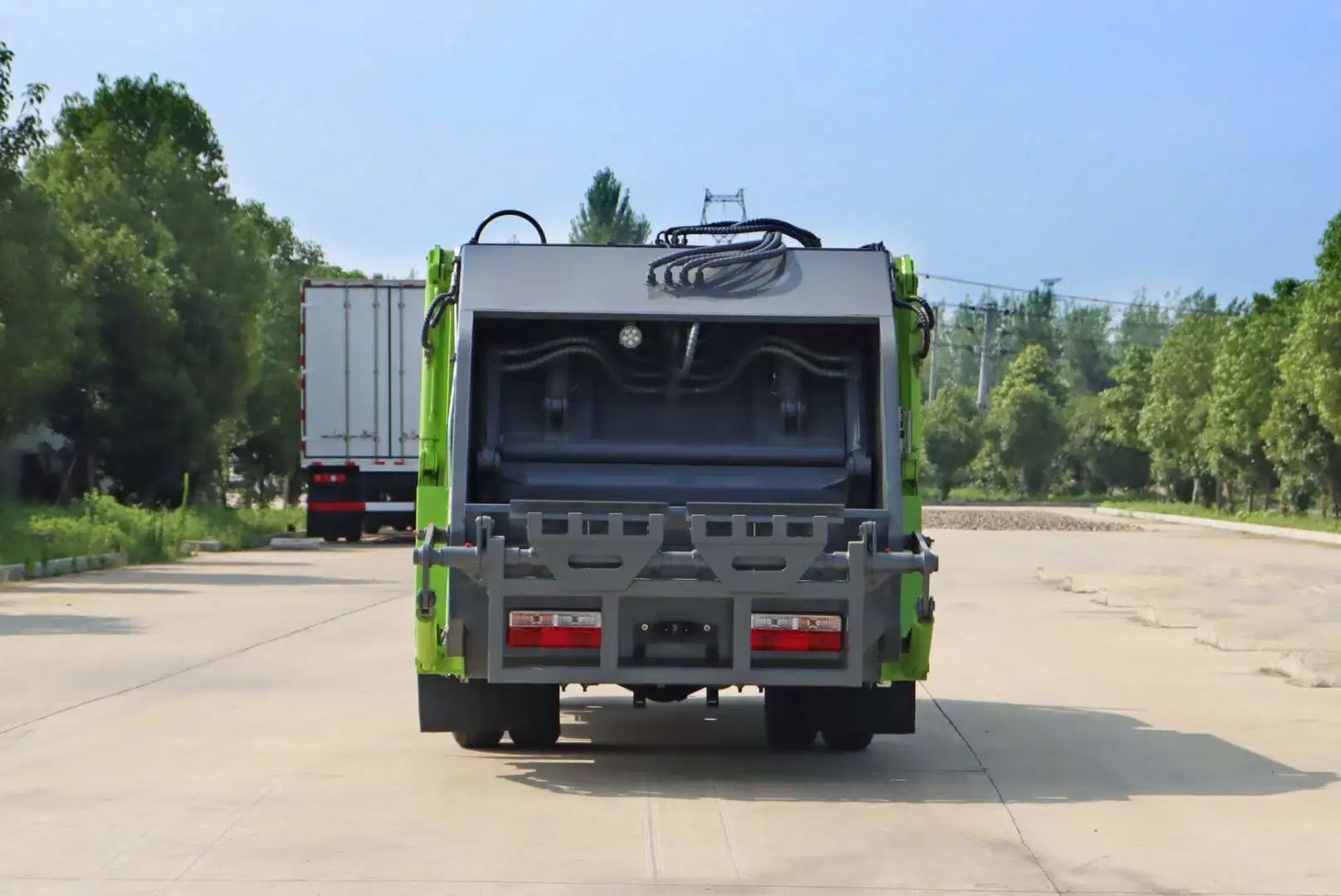 China Brand Refuse Compression Garbage Collection Transport Truck Garbage Transfer Disposal Recycling Waste Management Garbage Truck