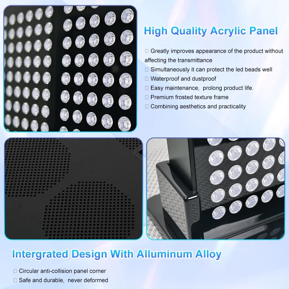 Intergrated Design 1500W Body Care LED Infrared Panel Red Light Therapy Device