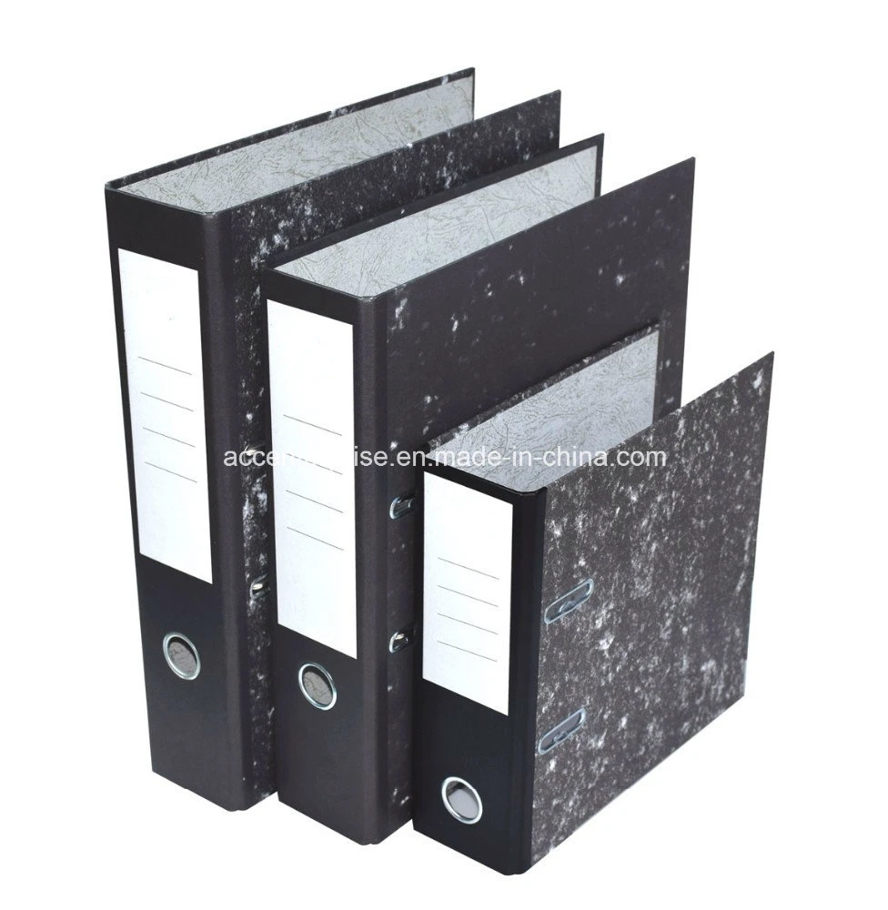 A4, A5, FC, Letter and Legal Marble Lever Arch File