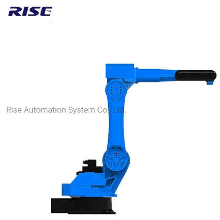 Brazo robótico de soldadura automática rentable brazo industrial de 6 ejes Marco de ventana silla bicicleta de soldadura Robot