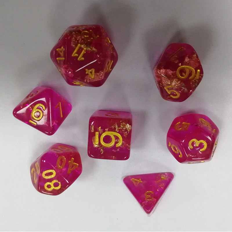 Custom Großhandel/Lieferant Bulk Game Zubehör D20 Polyeder Würfel Set für Dungeons und Drachen