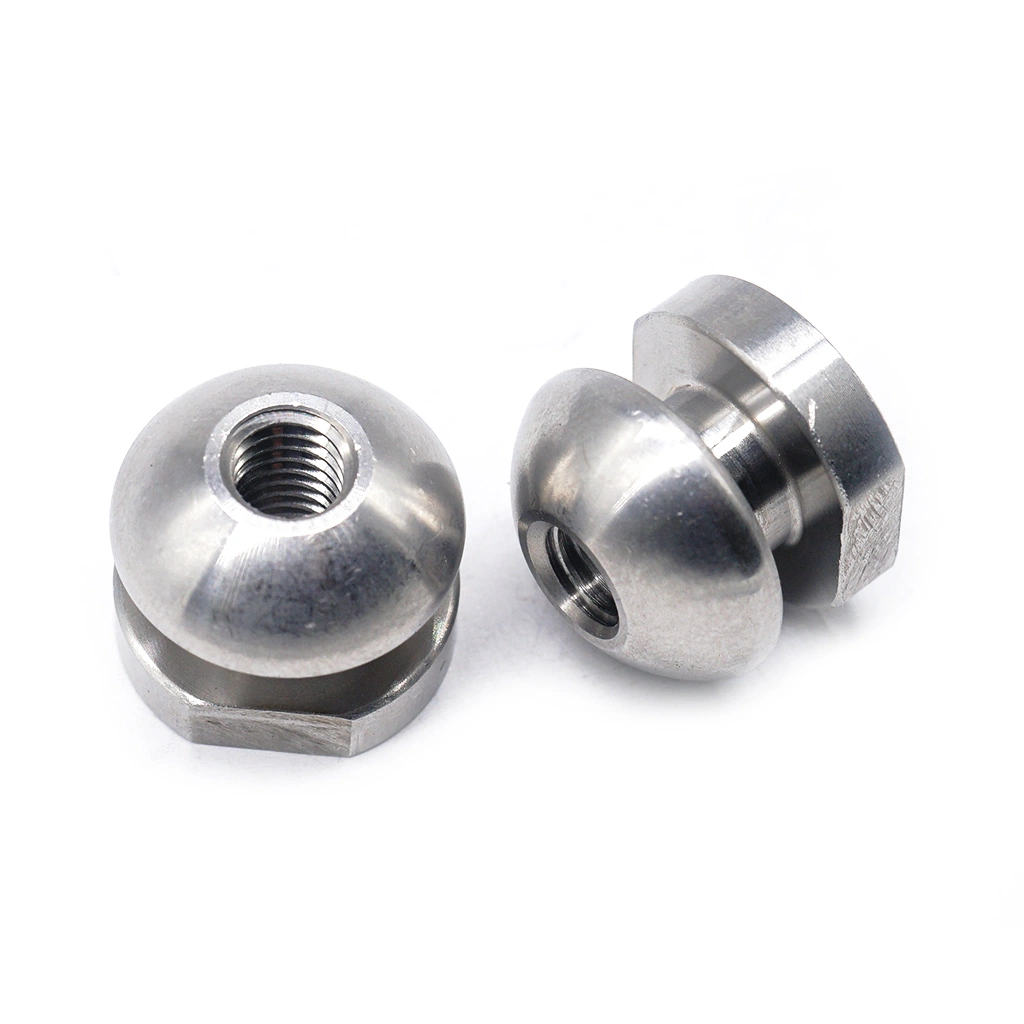 Customized Higher Precision CNC Machining Aluminium Part Ball Inner Thread Screw