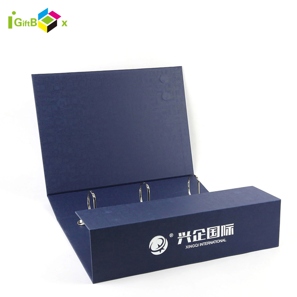 A4 Solid Color Printed Paper Lever Arch File