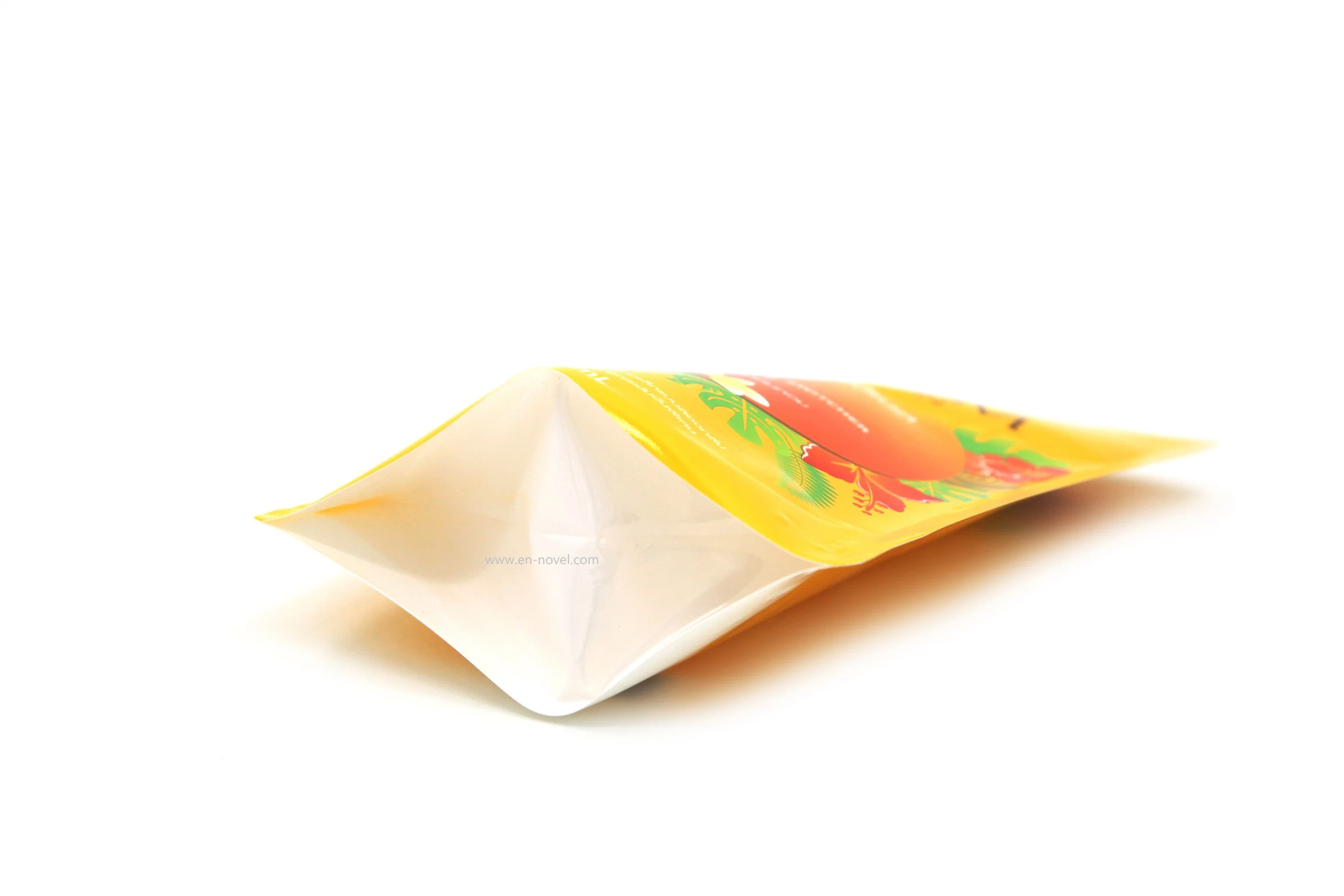 Plastic Beverage Spouted Pouch Fruit Juice Drink Bag with Cap