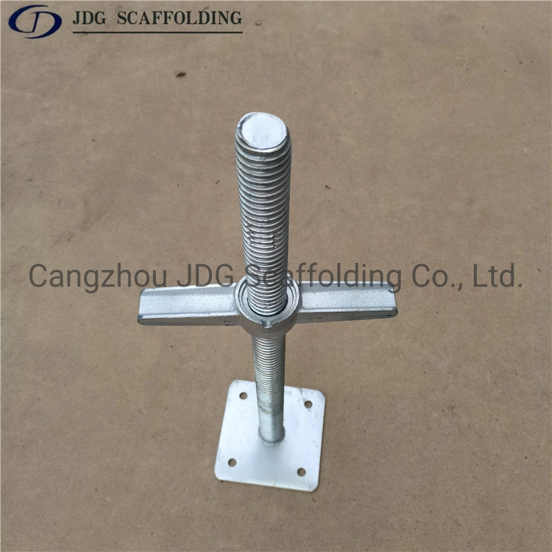 Scaffold Telescopic Stand Support Solid U Jack Base Screw Jack for Formwork Construction