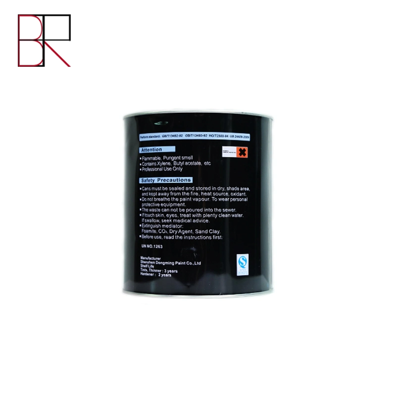 Iron Oxide Black Pigment 1K Acrylic Paint for Automobile