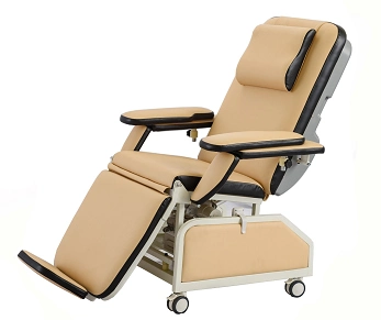 Simple Manual Blood Collecting Chair Dialysis Chair Transfusion Chair