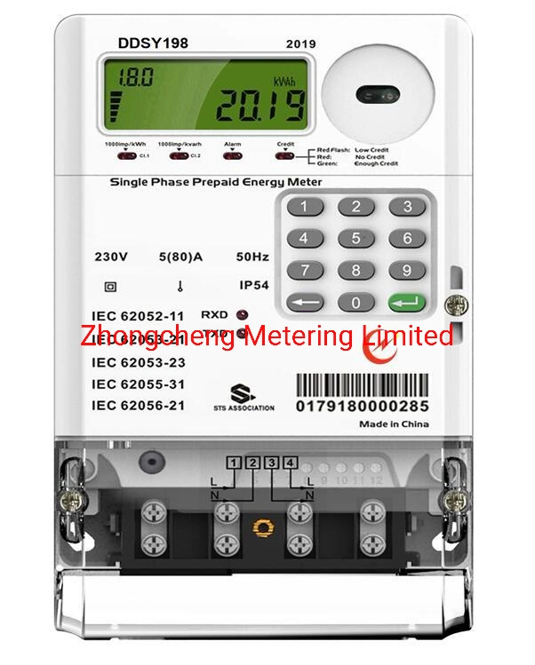 Smart Single Phase Prepaid Meter