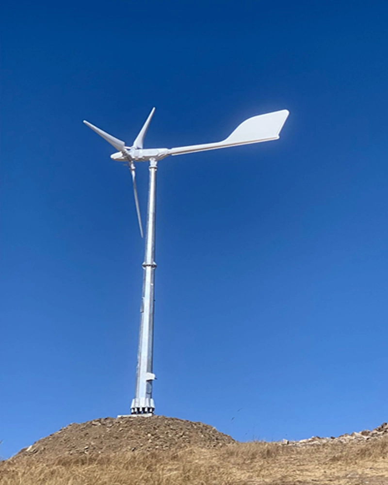 Wind Power Tunnel Turbine with Tilt-up Tower