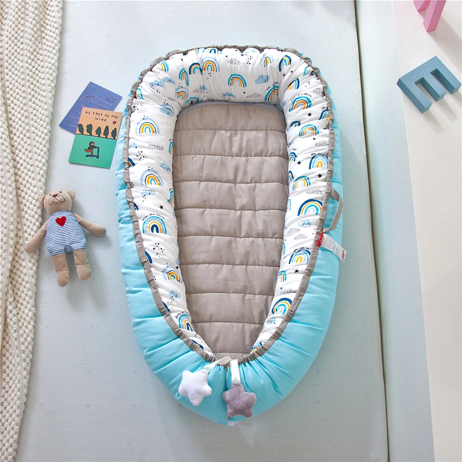 Prix de gros chaise longue Newborn lit bébé portable bébé Nest avec Tapis de changement