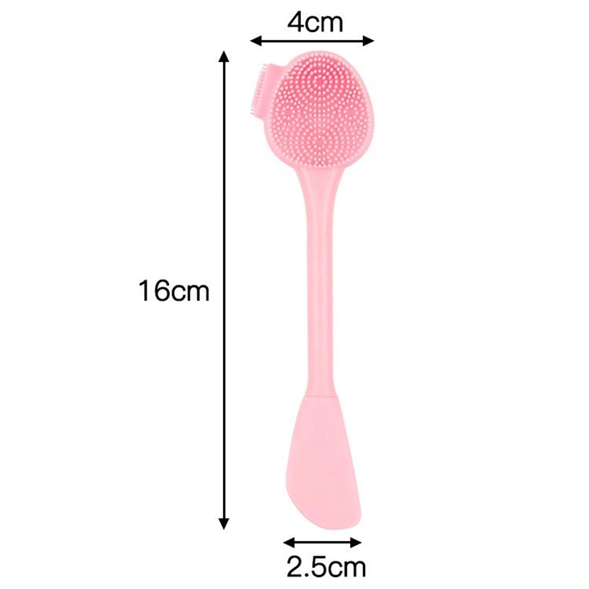 Doppelseitige Gesichtsmaske Pinsel Anpassbare Silikon Gesichtsmaske Applicator Bürste Reinigen