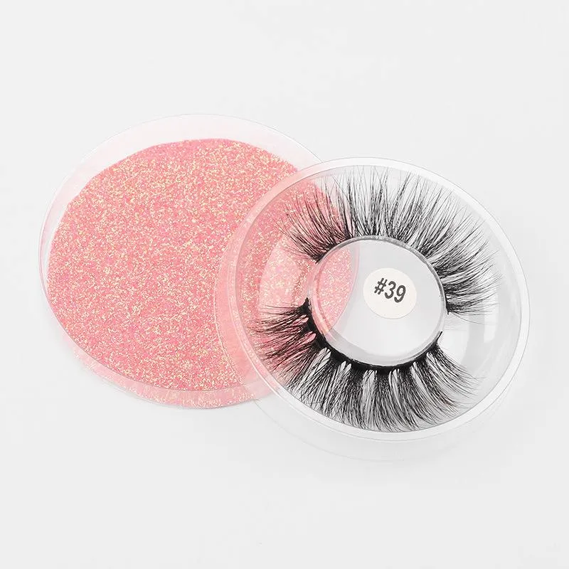 Lashes Wholesale/Supplier Top Quality Private Label 100%8d Mink Eyelashes /100% Hand-Made Fluffy Mink Eyelashes/Personal Customization of Various Mink Eyelash Cases