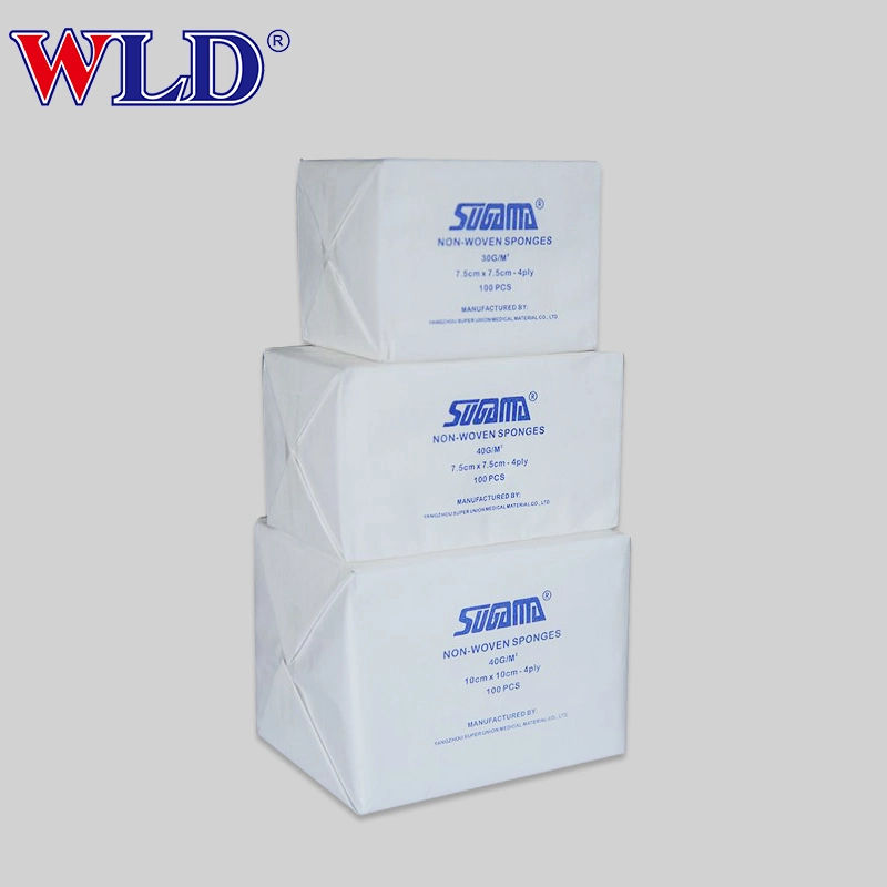 Manufacturer Disposable Medical Non Sterile Lap Sponges Abdominal Pad China Supplier with CE 100% Pure Cotton