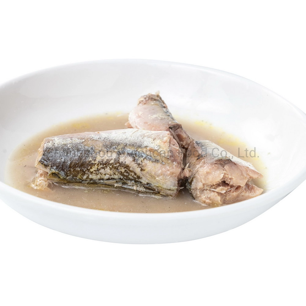 Canned Sea Food Canned Mackerel Fish in Brine for Chile Market 425g