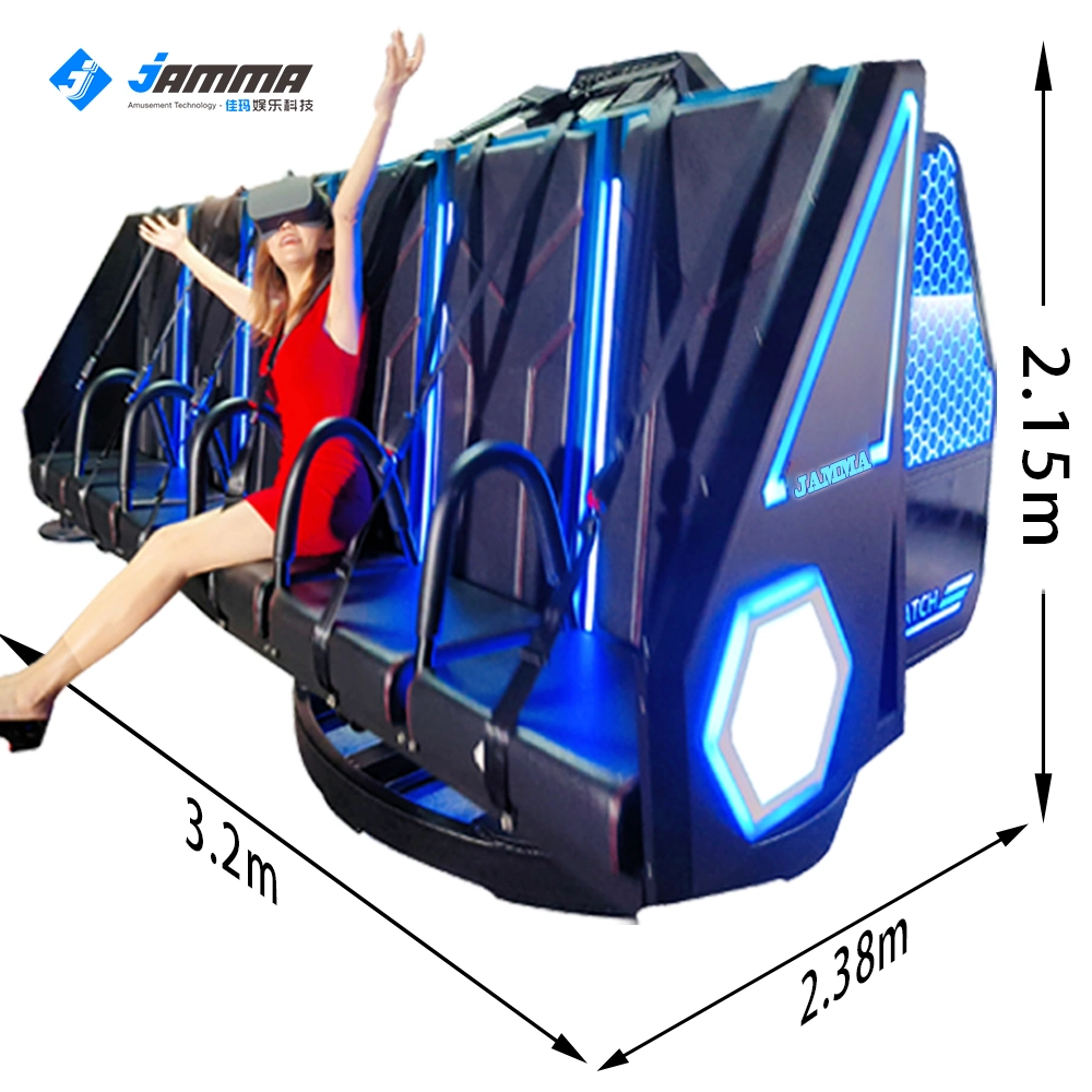 6p 9d Vr Cinema Virtual Reality Cinema Vr Games Equipment with 180 Degree Motion Chair Platform