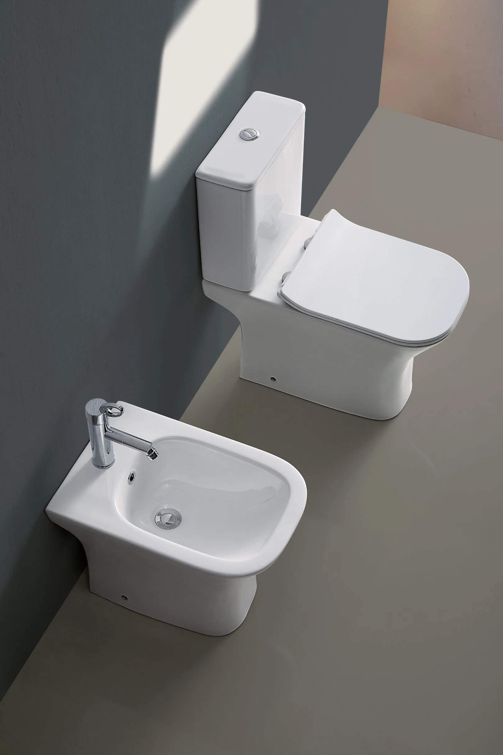 Wholesale/Supplier Bathroom Luxury Sanitary Ware Closet Couple Two Piece Toilet