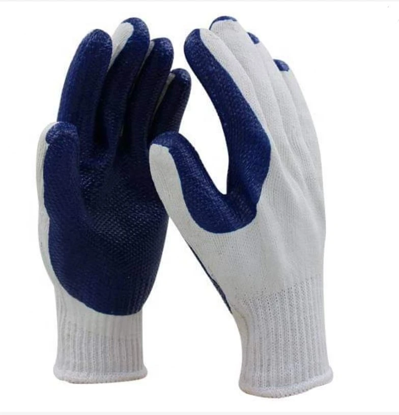 PVC Knitted Labor Gloves for Construction Working Use