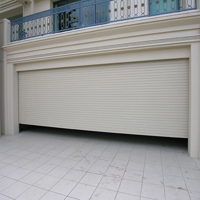 Motorized Aluminum Alloy Garage Roller Shutter with Remote Control