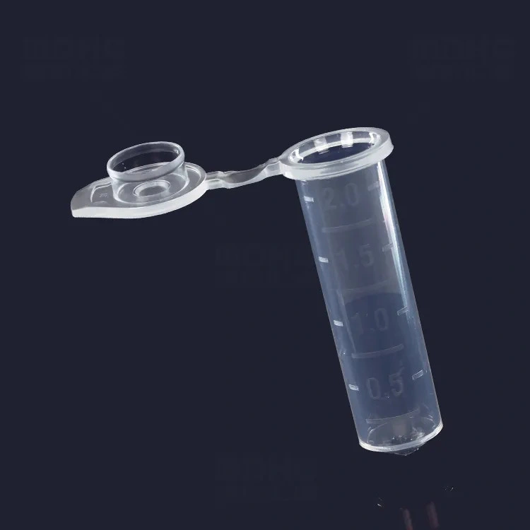 Clear Cryogenic Vial Conical Lab Medical Micro Centrifuge Tube Without Cap