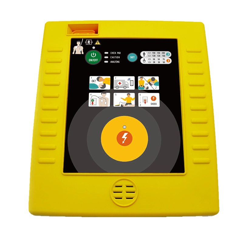 Mecan Portable Automated External Defibrillation Home Cardiac Defibrillator with CE Low Price