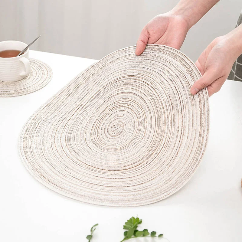 No. 1 Hot Sale Placemat, PP Braided Table Mats, Great Household Items, Ideal Tablewares