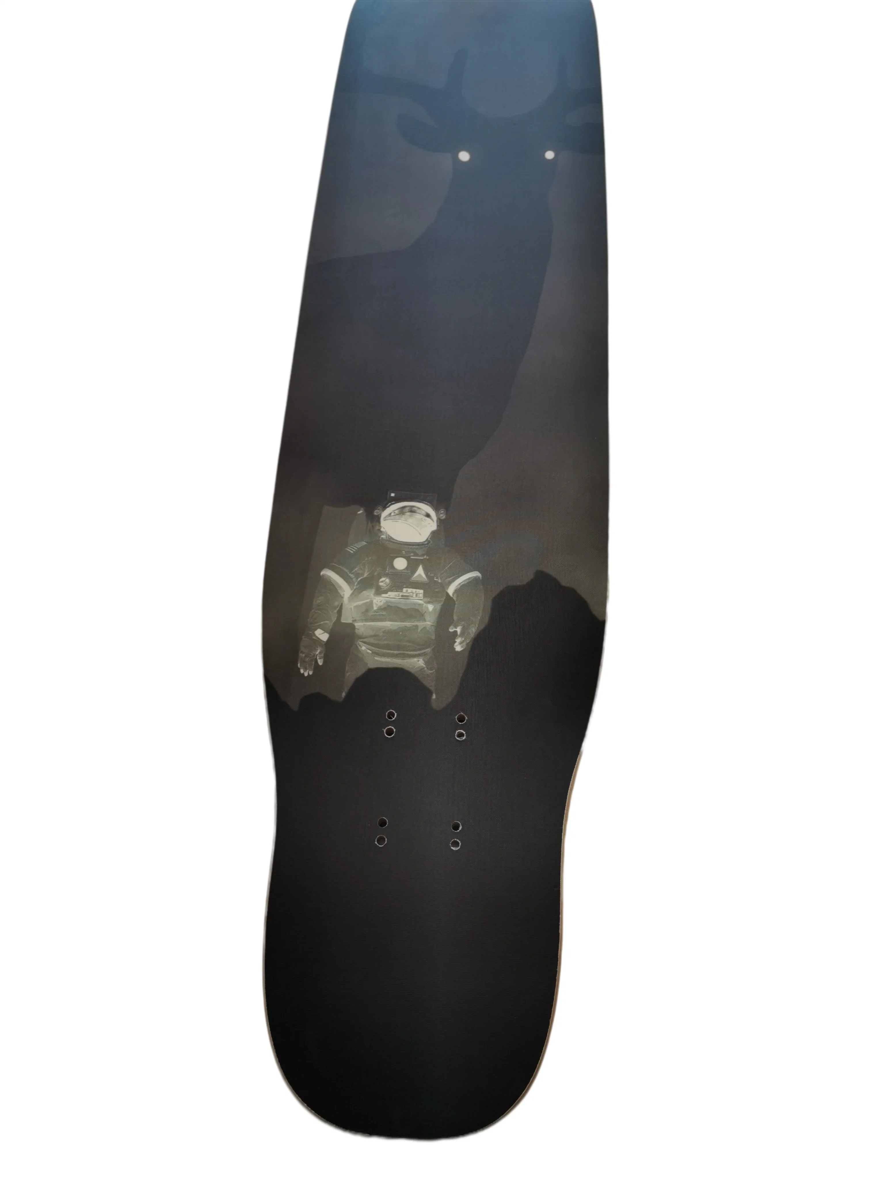 Alta qualidade grossista 7ply Maple Mixed Bamboo Long Board Dancing Skate