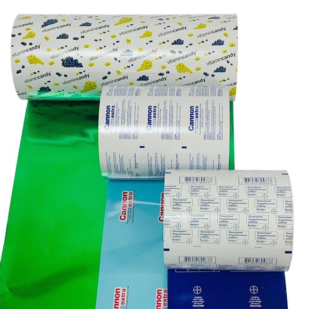 Pharmaceutical Use and Coated Treatment Roll Blister Packing Alu Foil