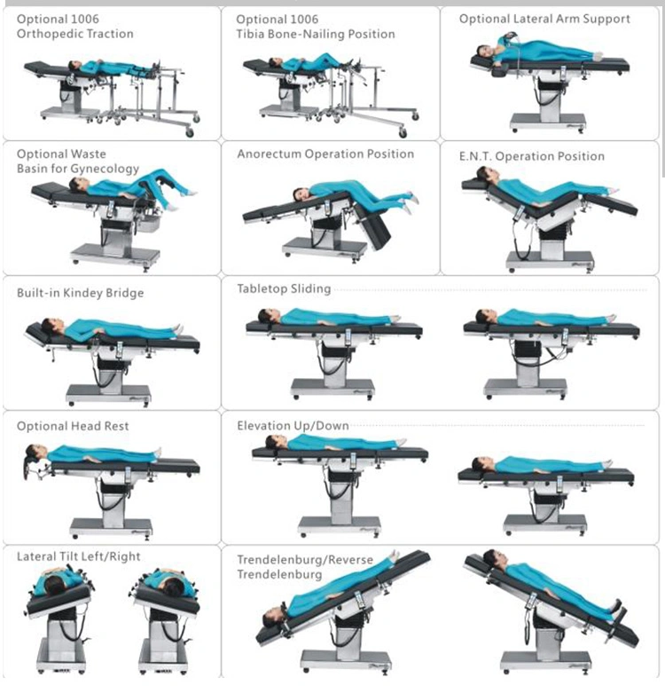 Hot Sale Electrical Gynecological Operating Table