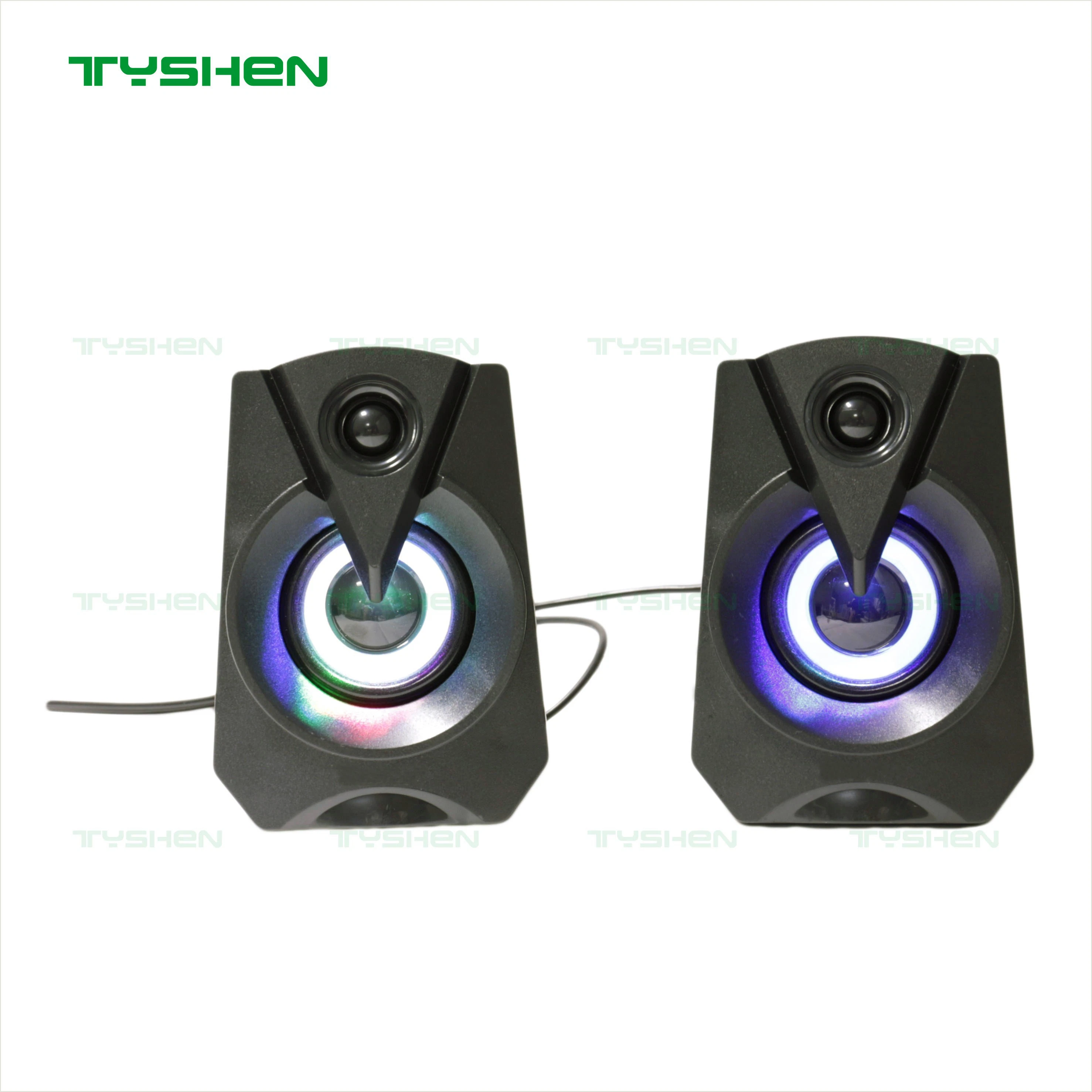 LED RGB Gaming Speaker, 2.0 Channel, , Mini Size