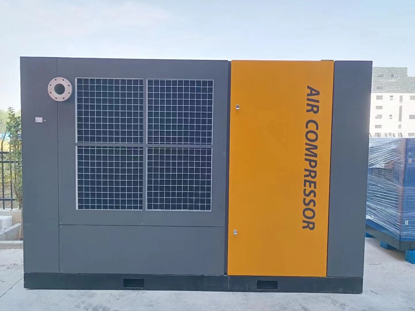 22kw 30HP 10 Bar Industrial Oil Free Rotary Screw Air-Compressor (with Double Compression and Permanent Magnet for Oilless Medical and Food in Shanghai)