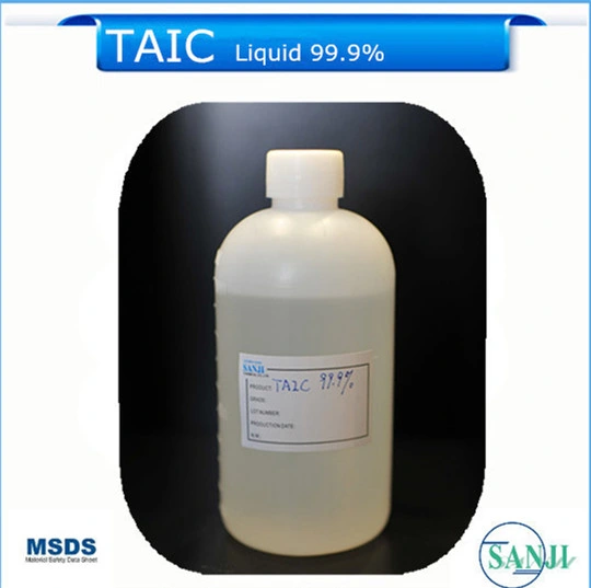 99% Clear Liquid EVA/PE Foam Products Crosslinking Agent Taic